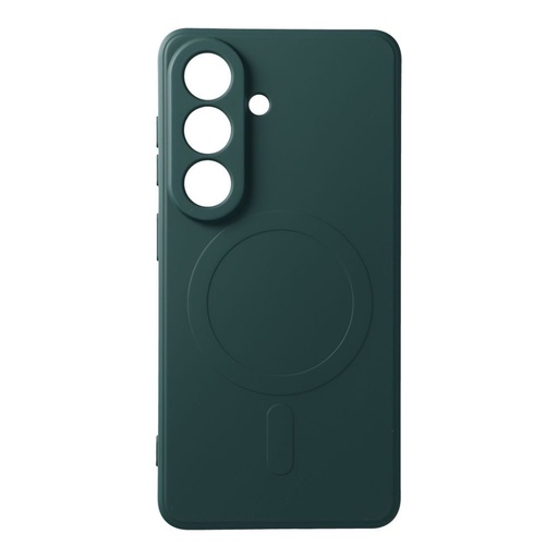 Samsung Galaxy S26 Silicone mag cover magsafe back cover case (Green)