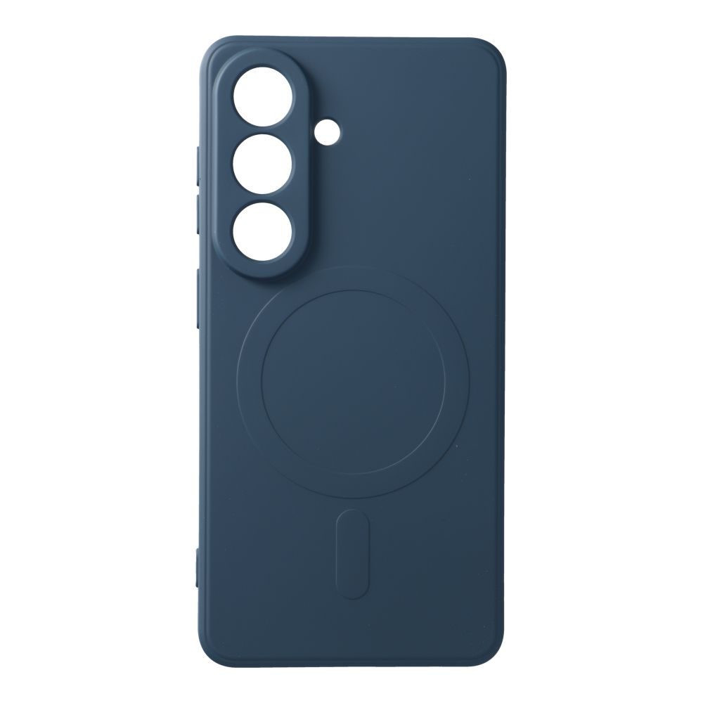 Samsung Galaxy S26 Silicone mag cover magsafe hátlap tok (Kék)