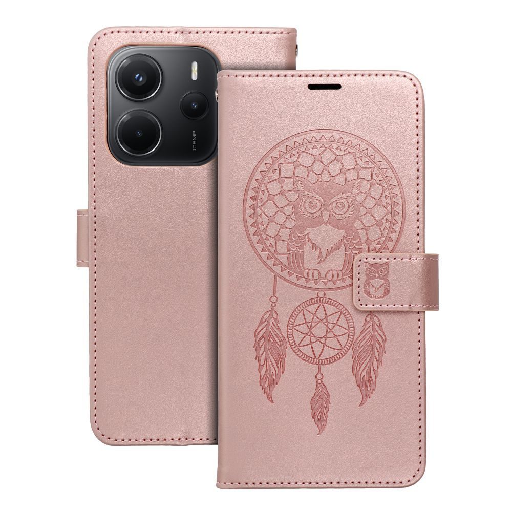 Samsung Galaxy A57 5G Forcell MEZZO nyitható tok (Rosegold)