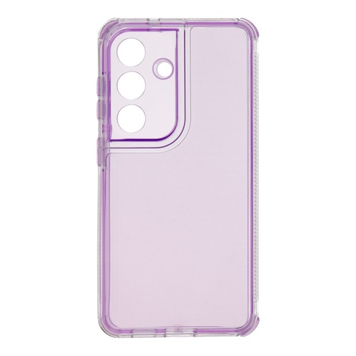 Samsung Galaxy S26 Matrix Clear back cover case (Purple)