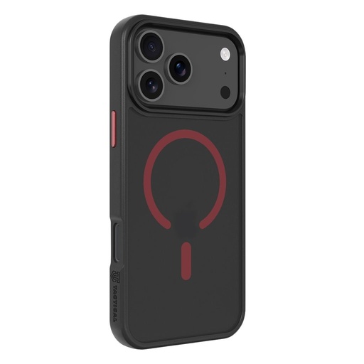 Apple iPhone 17 Pro Max Tactical MagForce Hyperstealth 2.0 husă spate (Negru - Roșu)