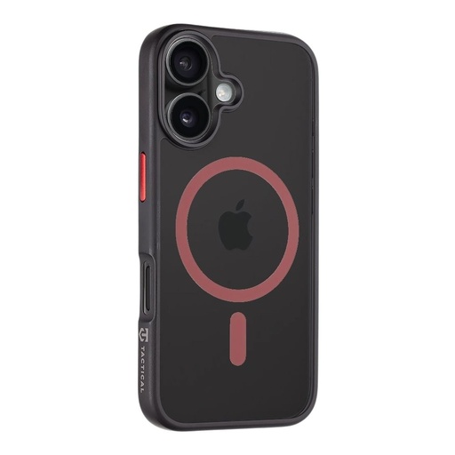 Apple iPhone 16 Tactical MagForce Hyperstealth 2.0 husă spate (Negru - Roșu)