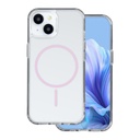Apple iPhone 17 Pro Anti Shock Thin MagSafe hátlap tok (Rózsaszín) nyitott gyűrű