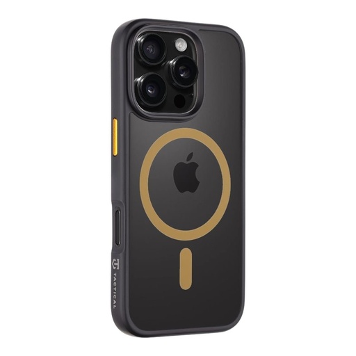 Apple iPhone 16 Pro Tactical MagForce Hyperstealth 2.0 husă spate (Negru - Galben)