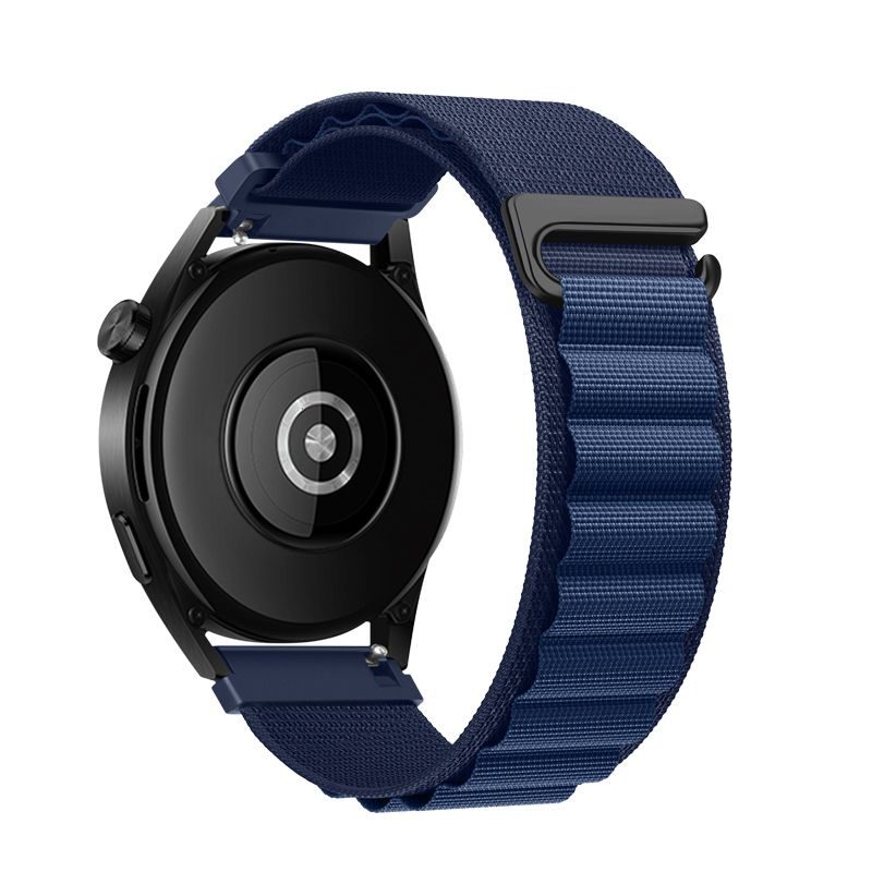 Forcell F-Design FS05 poliészter szálas szíj Samsung Galaxy Watch 20 mm (Tengerészkék)
