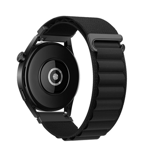 Forcell F-Design FS05 poliester din fibre curea Samsung Galaxy Watch 20 mm (Negru)