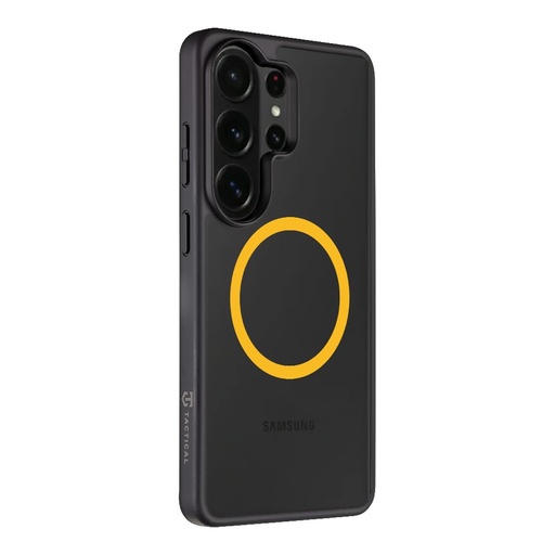 Samsung Galaxy S26 Ultra Tactical MagForce Hyperstealth 2.0 back cover case (Black-Yellow)