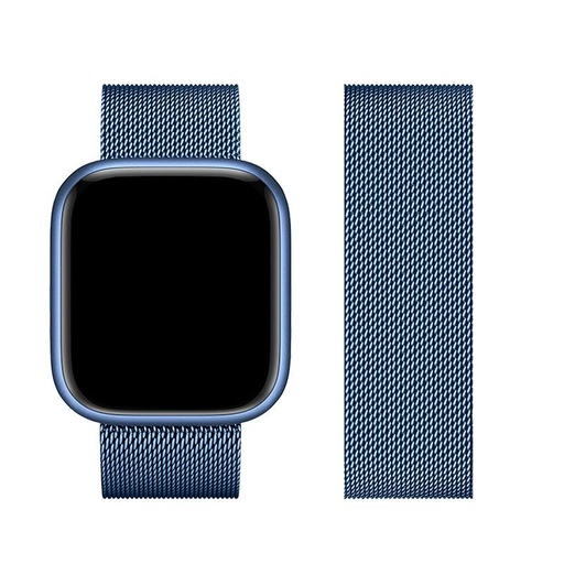 Forcell F-Design FA03 magnetic oțel curea Apple Watch 38 / 40 / 41 mm (Albastru)