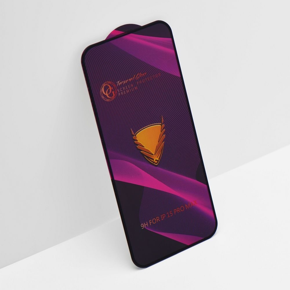 Xiaomi Redmi Note 15 4G / Redmi Note 15 5G OG Premium üvegefólia (Fekete)