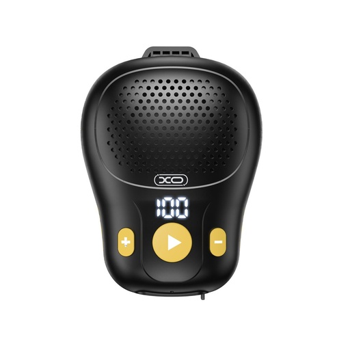 XO F78 cu clips portabil rezistent la apă fără fir difuzor (Negru)