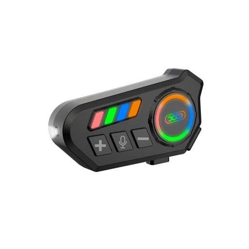 XO BE56 sisakra montabil LED headset (Negru)