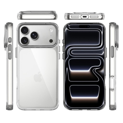 Apple iPhone 17 Pro TOKO Apex capsule magsafe husă spate (Argintiu)