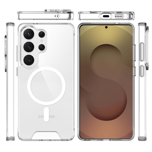 Samsung Galaxy S26 Ultra TOKO Space Magsafe back cover case (Clear)