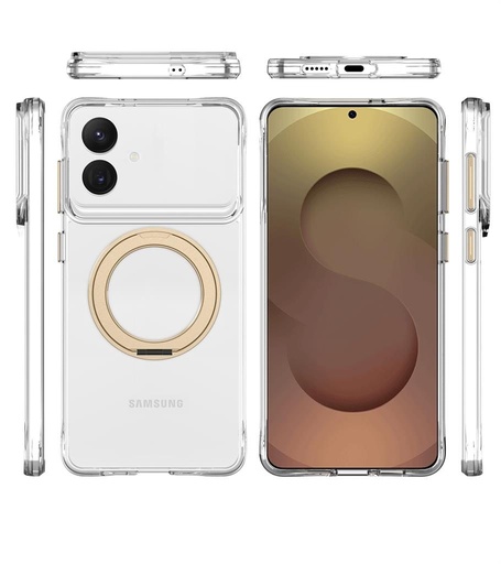 Samsung Galaxy S26 Plus TOKO Pure MagSafe 360 ring husă spate (Auriu)