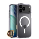 Apple iPhone 17 Roar Haptic Button MagSafe hátlap tok (Átlátszó)