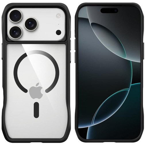 Apple iPhone 17 Pro Max ROAR Slim Defender MagSafe husă spate (Negru)