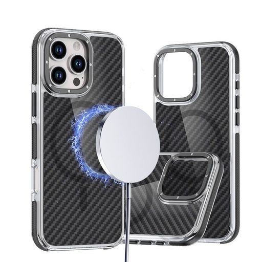 Samsung Galaxy A57 5G Fiber MagSafe husă spate (Negru)