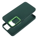 Samsung Galaxy A57 5G Frame szilikon hátlap tok (Zöld)