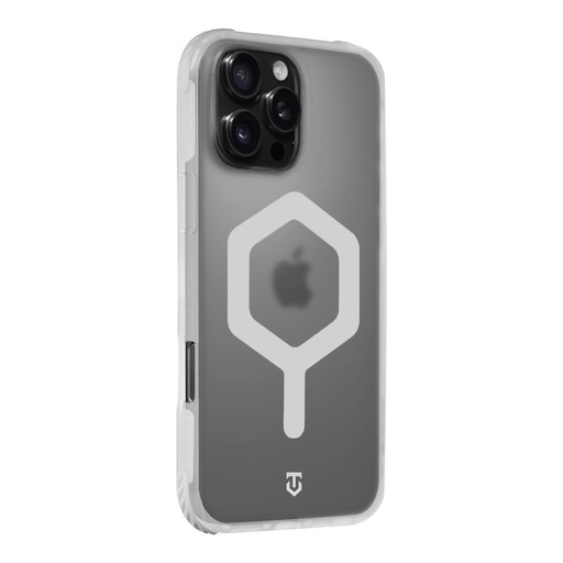 Apple iPhone 16 Pro Max Tactical MagForce Hexagon husă (Alb)