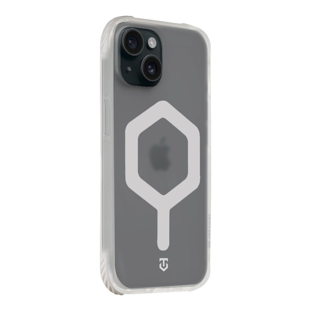 Apple iPhone 15 Tactical MagForce Hexagon tok (Fehér)