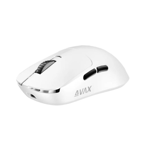 AVAX LW03 PRO PAW3395 Tri-mode 8k ușor gamer mouse (Alb)