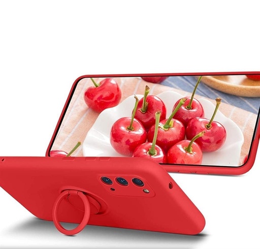 Apple iPhone 13 Pro Max finger grip magnetic husă spate (Roșu)