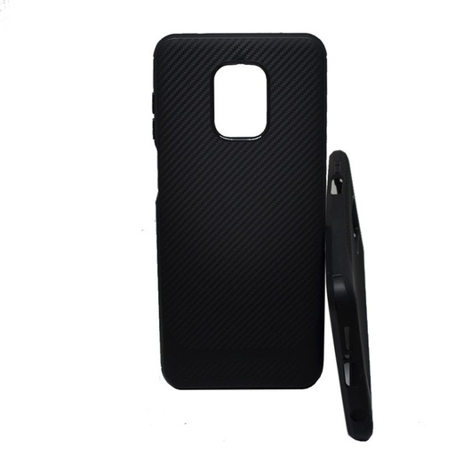 Xiaomi Redmi Note 9 Pro/Note 9S/Note 9 Pro Max carbon protect husă spate, (Negru)
