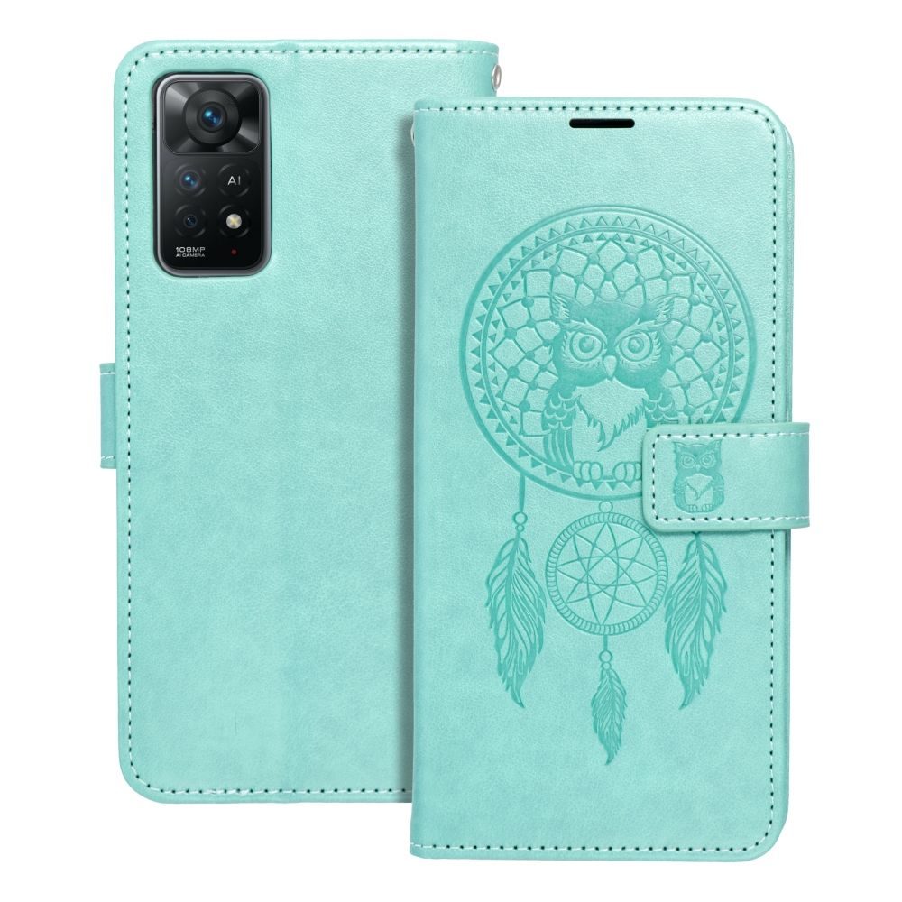 [278035] Xiaomi Redmi Note 11 4G / Redmi Note 11S 4G Forcell MEZZO flip case (Green)
