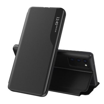 [POK044504] Xiaomi Redmi 10 / Redmi 10 2022 Smart view TPU book case (Black)