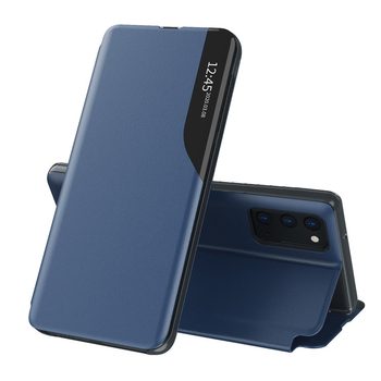 [POK044529] Xiaomi Mi 11 Lite 5G / Mi 11 Lite 4G Smart view TPU book case (Blue)