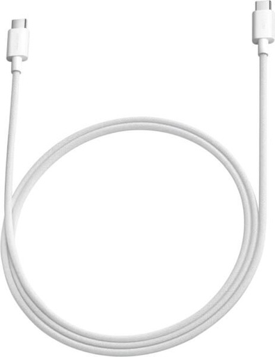 Xiaomi BHR0878GL împletit USB-C – USB-C cablu 3A (Alb) - 1m