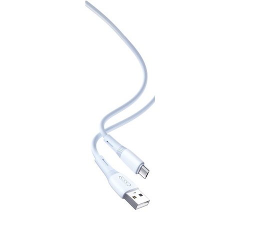 XO NB225 micro USB cablu de date (Albastru) – silicon, bicolor design