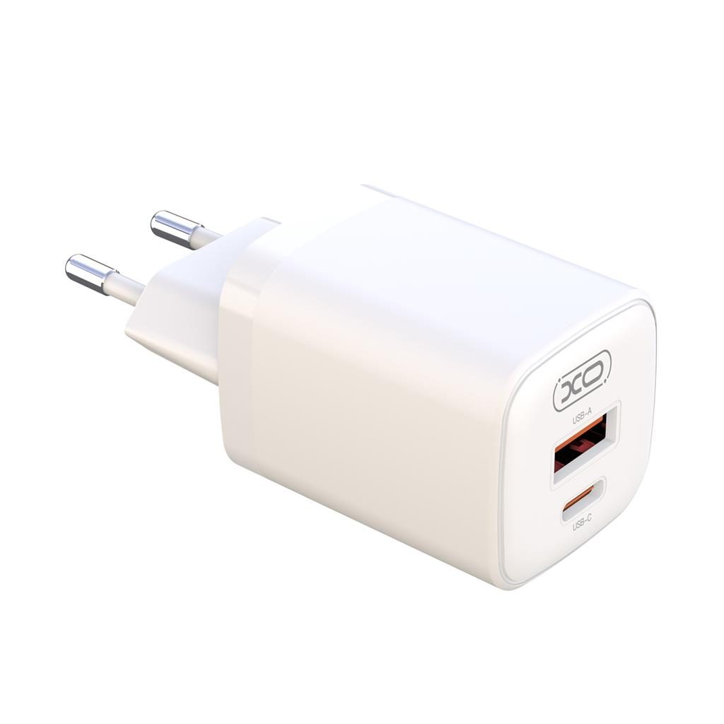 [6920680828012] XO L96 wall fast charger (QC, PD), white