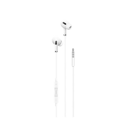 XO EP23 headset (jack 3,5mm) alb