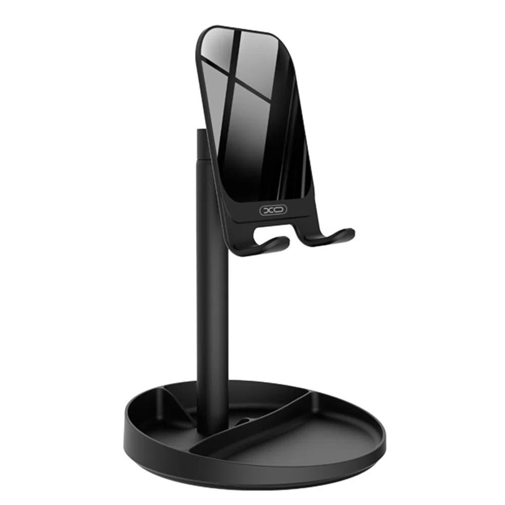 [6920680867301] XO C42 asztali phone- and tablet holder stand, black