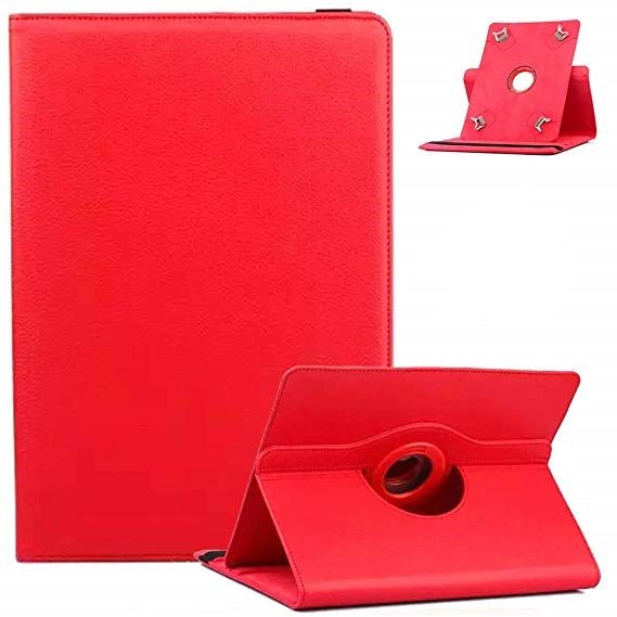 [5999094617001] Universal méret7"-ig rotatable tablet case, (Red)
