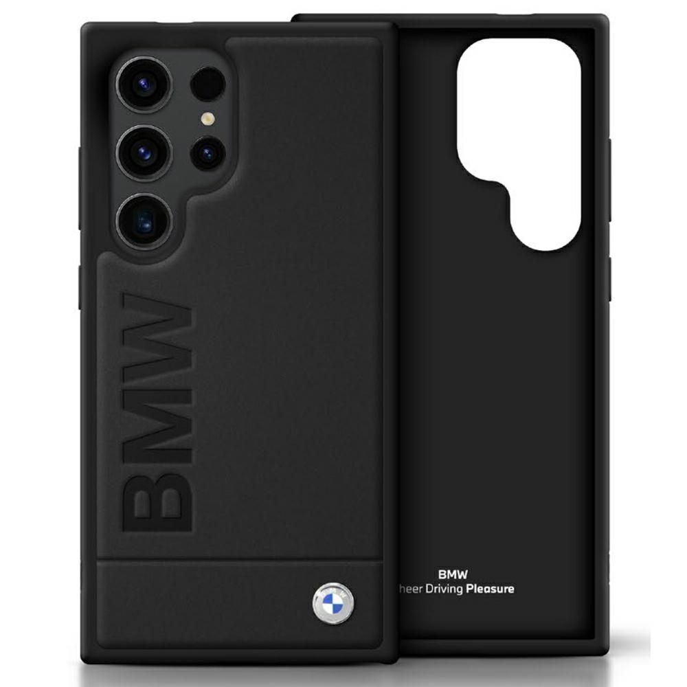 [BMHCS25LSLLBK] Samsung Galaxy S25 Ultra BMW Sign Leather case (Black) - BMHCS25LSLLBK