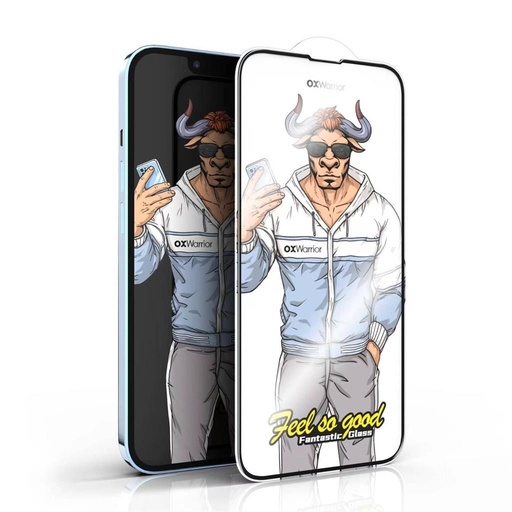 Samsung Galaxy S21 FE OX Warrior Mr. Fashion 2.5D sticlă securizată transparent