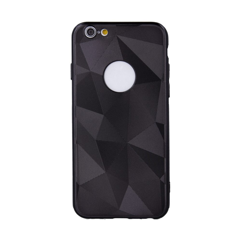 [FP045143] Samsung Galaxy A70 geometric shine back cover case, (Black)