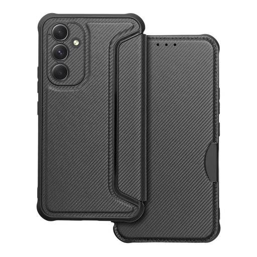 Samsung Galaxy A54 5G Razor magnetic anti-șoc husă tip carte (Negru)
