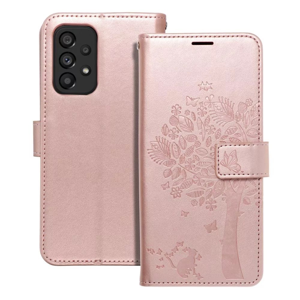 [5903396144295] Samsung Galaxy A53 5G Forcell MEZZO flip case (Rosegold)
