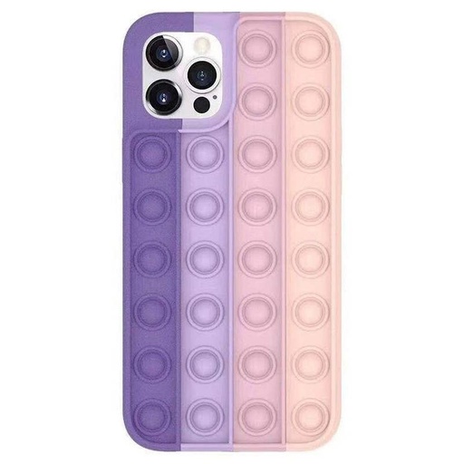 Samsung Galaxy A52 4G/A52 5G/A52s 5G push bubble husă spate (lila-pink)