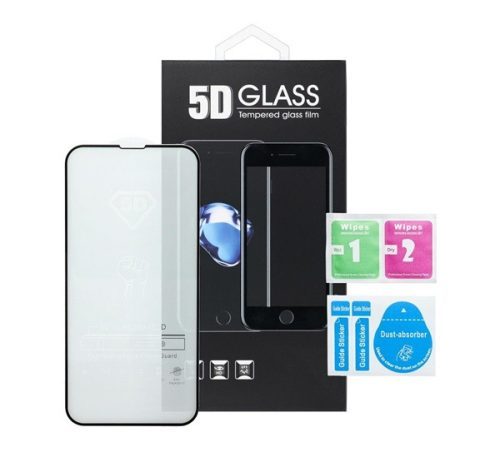Samsung Galaxy A51 curbat sticlă securizată, transparent (negru ramă)