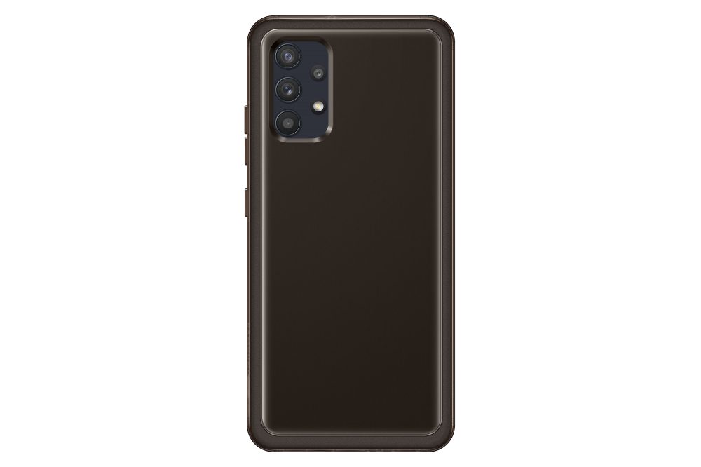 [EF-QA325TBEG] Samsung Galaxy A32 Soft Clear case (Black)