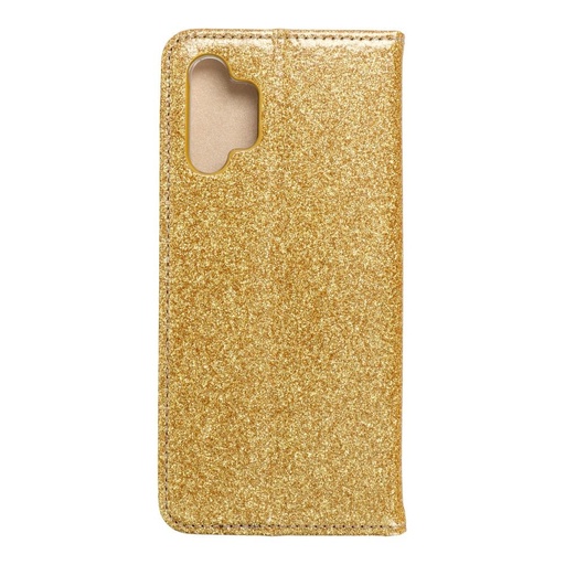 Samsung Galaxy A32 Forcell Shining husă tip carte, (Auriu)