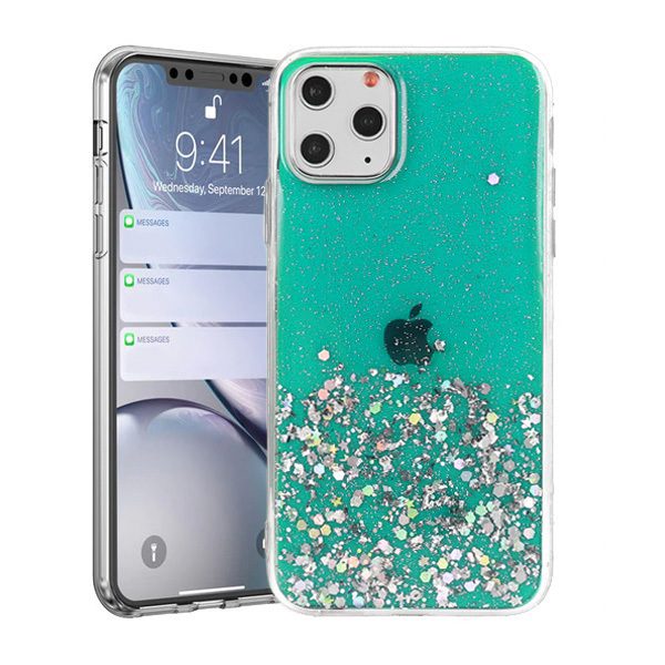 [5900217414407] Samsung Galaxy A32 5G brilliant clear back cover case, (Green)