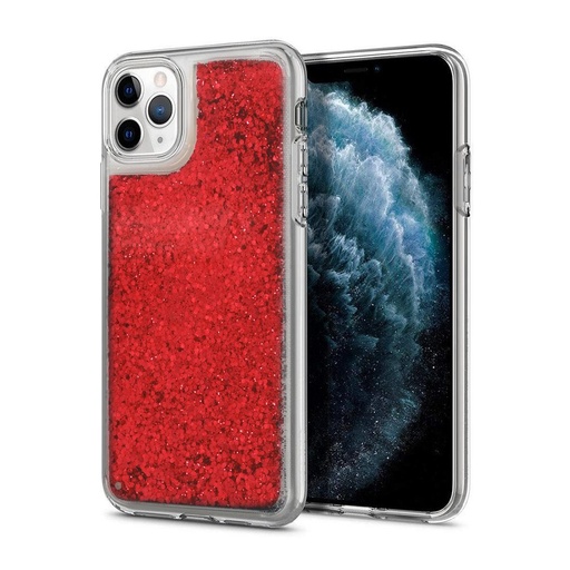Samsung Galaxy A13 4G liquid glitter husă spate (Roșu)