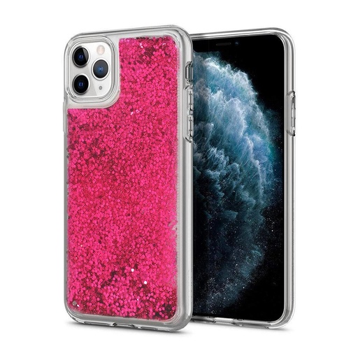 Samsung Galaxy A13 4G liquid glitter husă spate (Roz)
