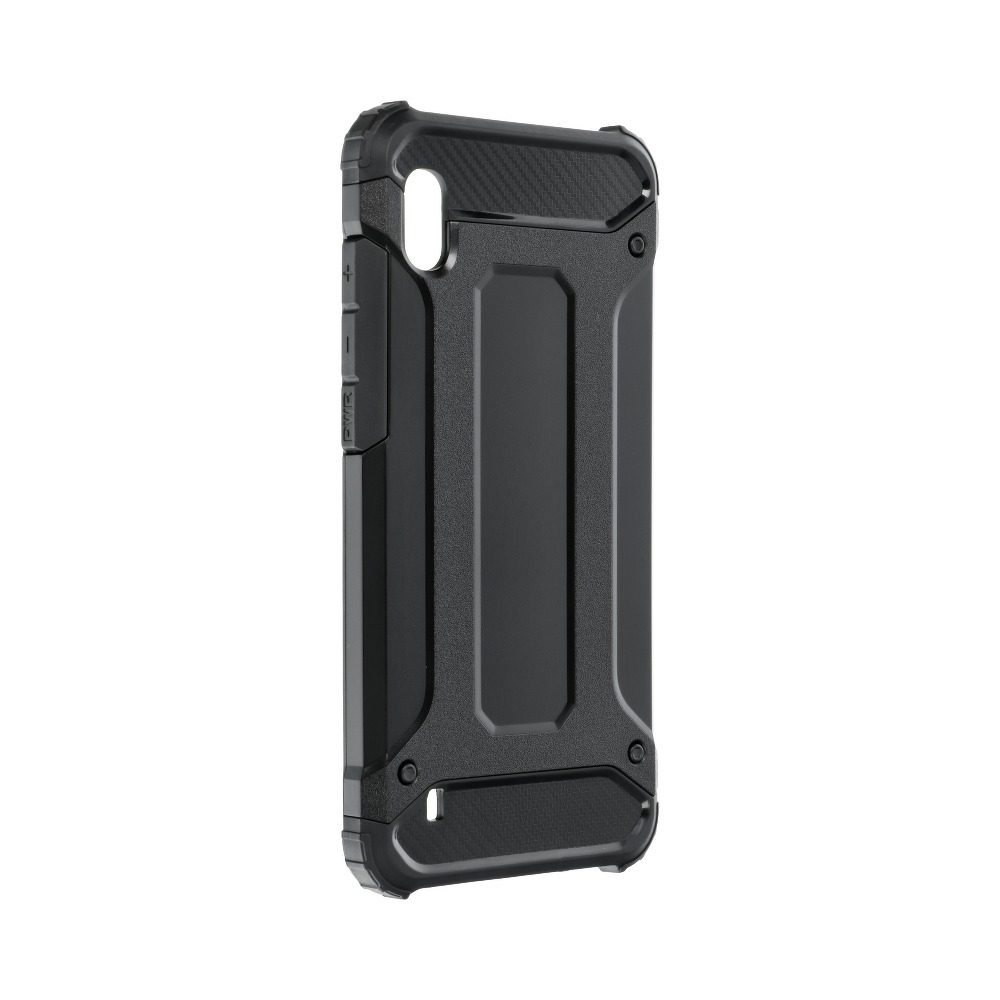 [5903396108693] Samsung Galaxy A12 armor shockproof back cover case, (Black)