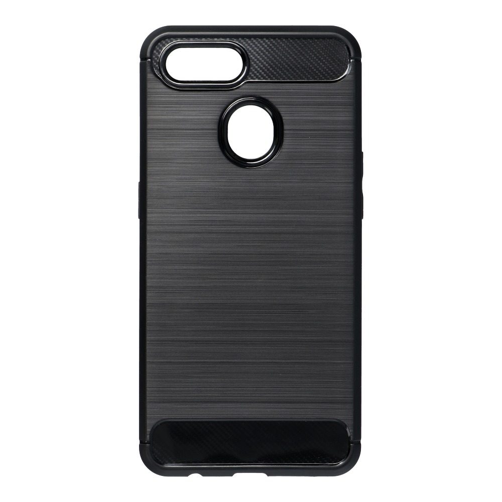 [5903396080630] Oppo A12 forcell carbon back cover case, (Black)